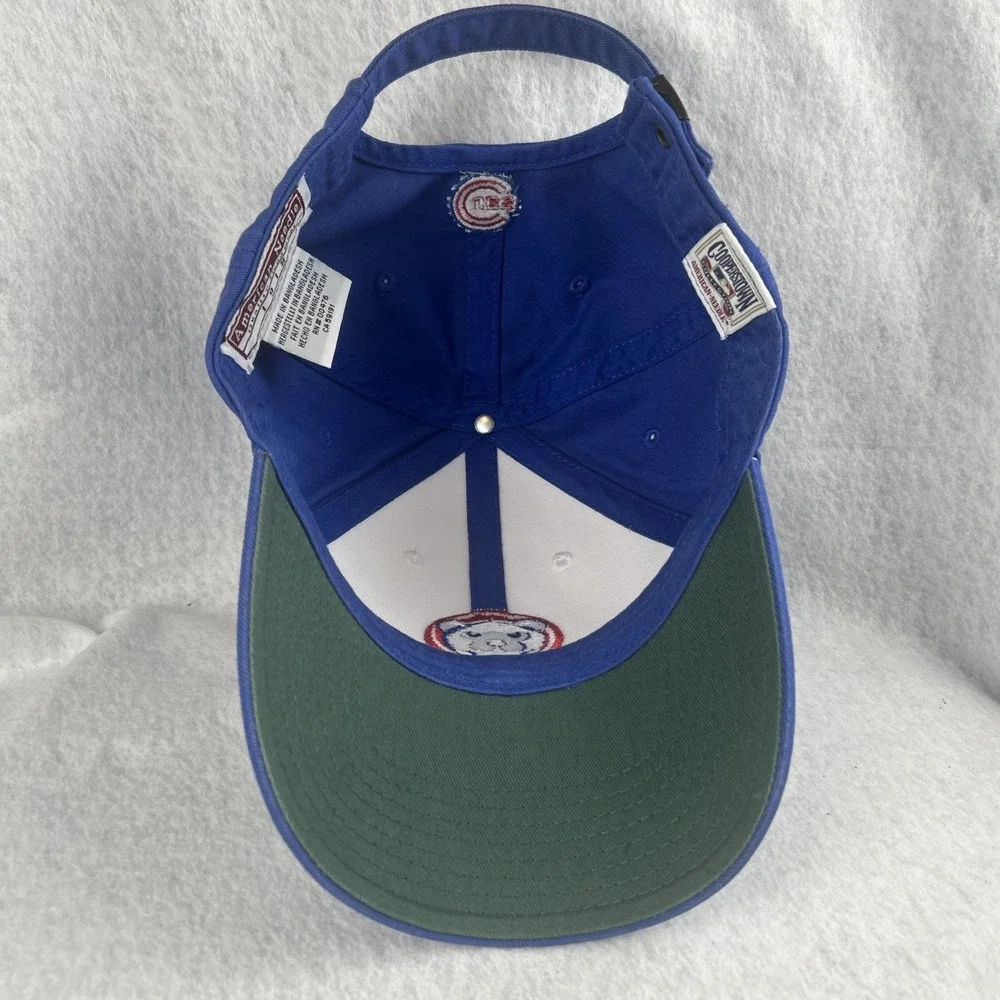 MLB American Needle Chicago Cubs Adjustable Hat‎ Red/Blue